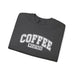 Printify Sweatshirt Dark Heather / S Coffee Weather Graphic Sweatshirt for Cozy Winter Vibes