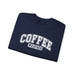 Printify Sweatshirt Navy / S Coffee Weather Graphic Sweatshirt for Cozy Winter Vibes