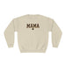 Printify Sweatshirt Sandstone / S Mama Varsity Retro Graphic Crewneck Sweatshirt – Classic Style for Every Season