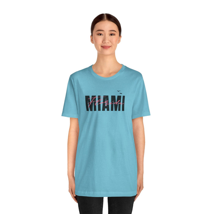 Printify T-Shirt Always a Party in Miami: Unisex Tee, the Ultimate Gift for Every Occasion!