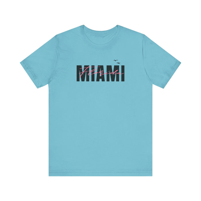 Printify T-Shirt Always a Party in Miami: Unisex Tee, the Ultimate Gift for Every Occasion!