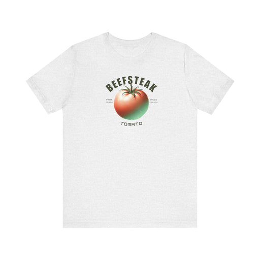 Printify T-Shirt Ash / S Harvest Fresh Vibes: Tomato Shirt, Graphic Tee, Vegetable Screen Print Shirt, Clothing Foodie Gardening Gift, Mom Gift, Wife Gift