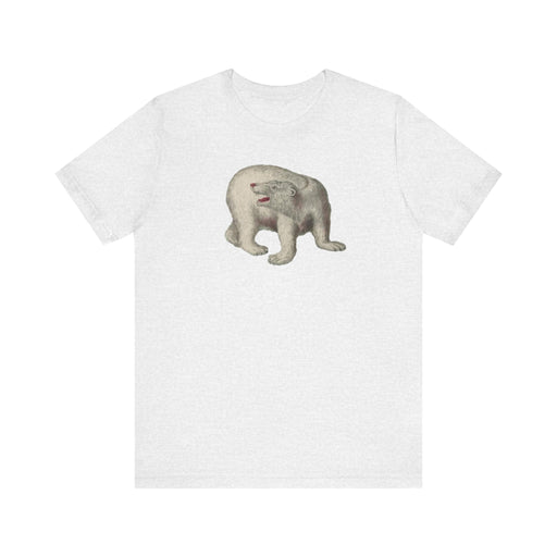 Printify T-Shirt Ash / S Run Wild with the Polar Bears The Majestic Ice King Tee Great Gift Wildlife and Nature Mens Gift Womens Gift Husband Gift Wife Gift