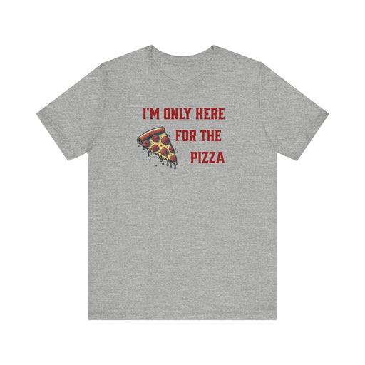 Printify T-Shirt Athletic Heather / S Funny Pizza Shirt Vintage Pizza Shirt Retro Pizza T Shirt Offensive Shirts for Men Women Guys Cool Graphic Tee Gift, Mens Gift, Womens Gift