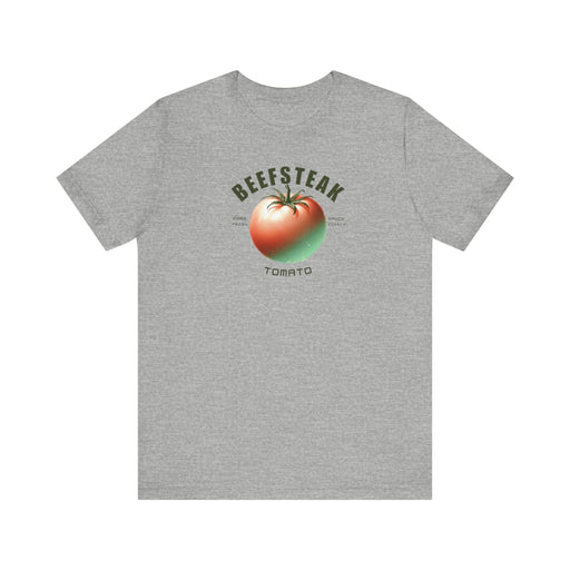 Printify T-Shirt Athletic Heather / S Harvest Fresh Vibes: Tomato Shirt, Graphic Tee, Vegetable Screen Print Shirt, Clothing Foodie Gardening Gift, Mom Gift, Wife Gift