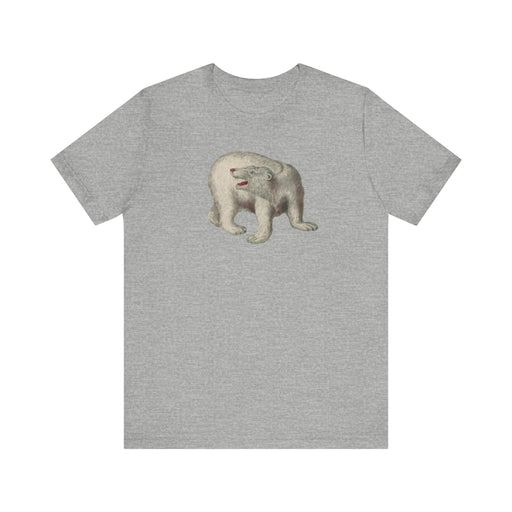 Printify T-Shirt Athletic Heather / S Run Wild with the Polar Bears The Majestic Ice King Tee Great Gift Wildlife and Nature Mens Gift Womens Gift Husband Gift Wife Gift