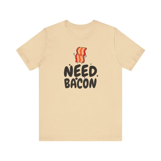 Printify T-Shirt Bacon Vibes! Join The Bacon Crew! Dive into Fun with Our Classic Tee! Bacon Lovers!