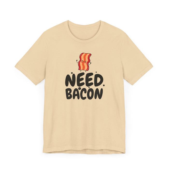 Printify T-Shirt Bacon Vibes! Join The Bacon Crew! Dive into Fun with Our Classic Tee! Bacon Lovers!