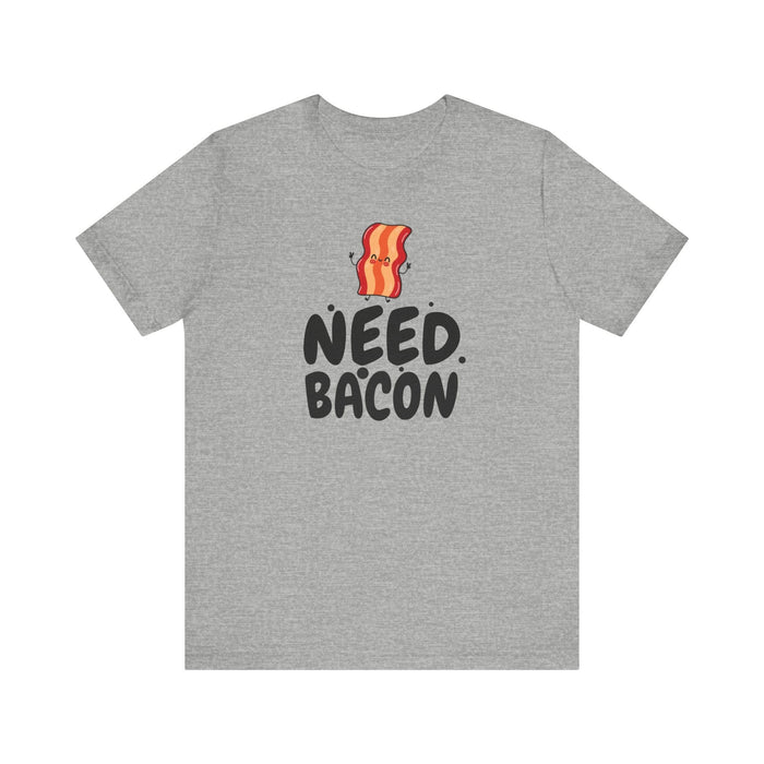 Printify T-Shirt Bacon Vibes! Join The Bacon Crew! Dive into Fun with Our Classic Tee! Bacon Lovers!