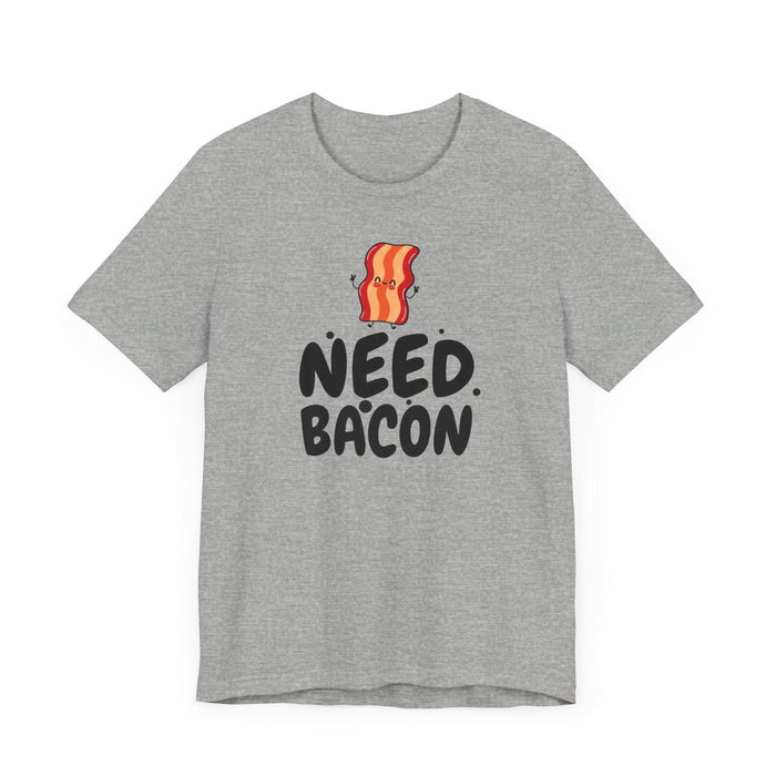 Printify T-Shirt Bacon Vibes! Join The Bacon Crew! Dive into Fun with Our Classic Tee! Bacon Lovers!