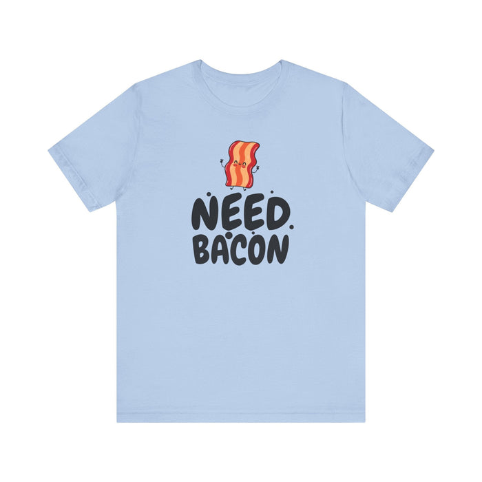 Printify T-Shirt Bacon Vibes! Join The Bacon Crew! Dive into Fun with Our Classic Tee! Bacon Lovers!