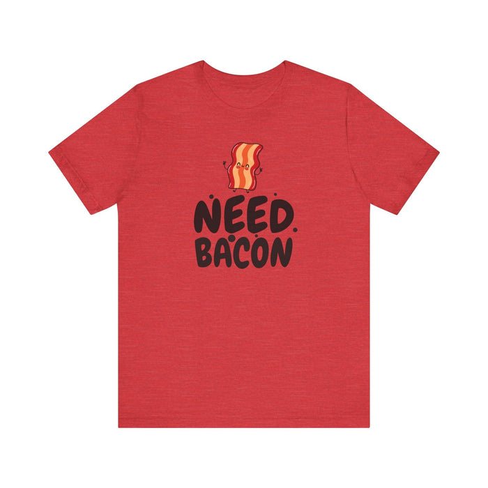 Printify T-Shirt Bacon Vibes! Join The Bacon Crew! Dive into Fun with Our Classic Tee! Bacon Lovers!