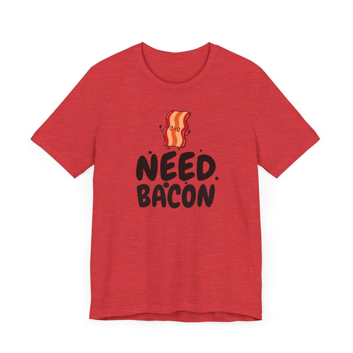 Printify T-Shirt Bacon Vibes! Join The Bacon Crew! Dive into Fun with Our Classic Tee! Bacon Lovers!