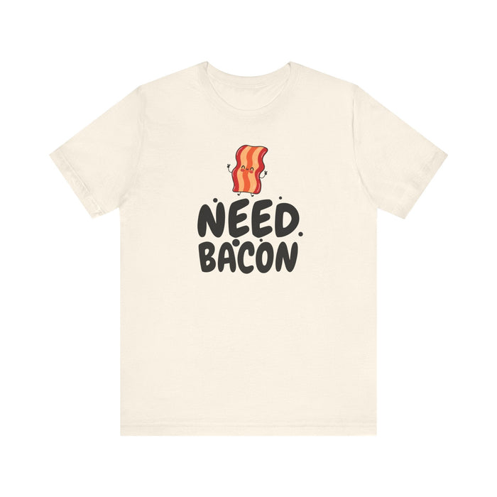 Printify T-Shirt Bacon Vibes! Join The Bacon Crew! Dive into Fun with Our Classic Tee! Bacon Lovers!