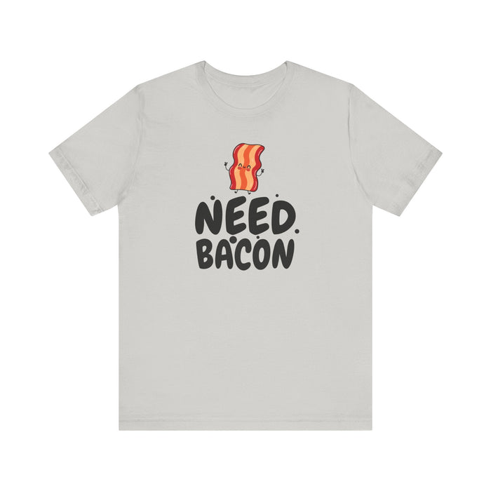 Printify T-Shirt Bacon Vibes! Join The Bacon Crew! Dive into Fun with Our Classic Tee! Bacon Lovers!