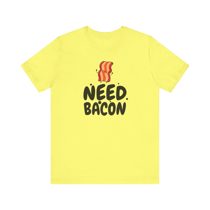 Printify T-Shirt Bacon Vibes! Join The Bacon Crew! Dive into Fun with Our Classic Tee! Bacon Lovers!