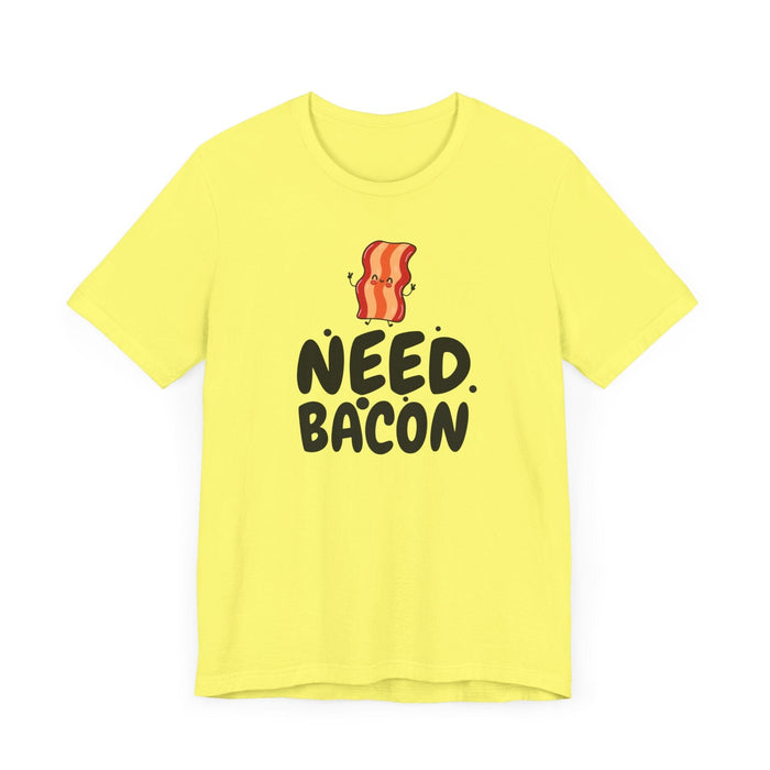 Printify T-Shirt Bacon Vibes! Join The Bacon Crew! Dive into Fun with Our Classic Tee! Bacon Lovers!