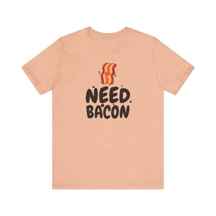 Printify T-Shirt Bacon Vibes! Join The Bacon Crew! Dive into Fun with Our Classic Tee! Bacon Lovers!