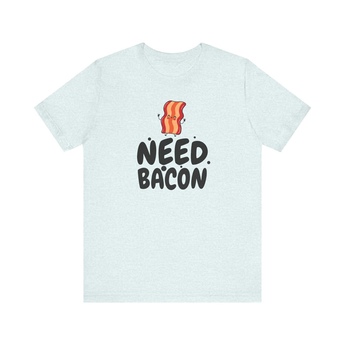 Printify T-Shirt Bacon Vibes! Join The Bacon Crew! Dive into Fun with Our Classic Tee! Bacon Lovers!