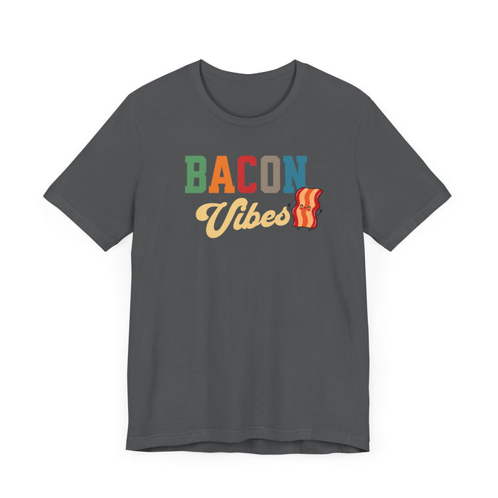 Printify T-Shirt Bacon Vibes! Join The Bacon Crew! Dive into Fun with Our Classic Tee! Bacon Lovers!