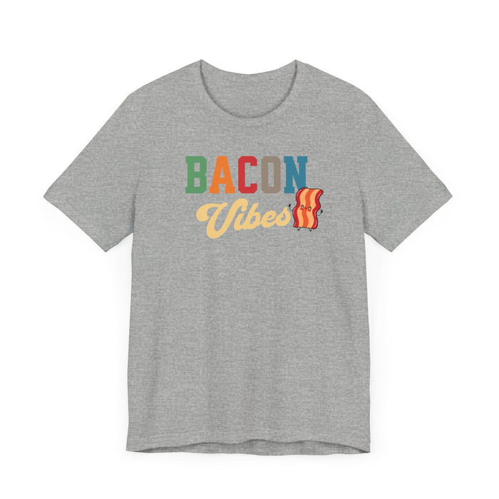 Printify T-Shirt Bacon Vibes! Join The Bacon Crew! Dive into Fun with Our Classic Tee! Bacon Lovers!