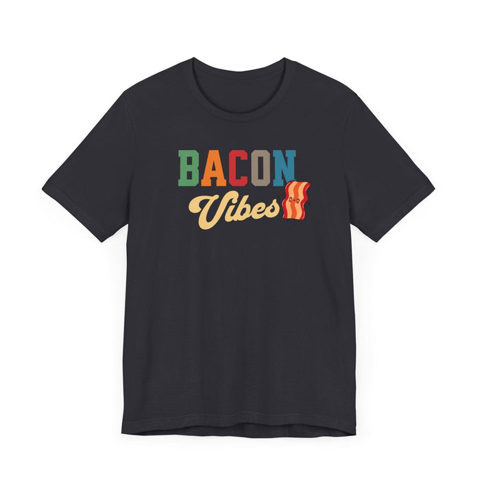 Printify T-Shirt Bacon Vibes! Join The Bacon Crew! Dive into Fun with Our Classic Tee! Bacon Lovers!