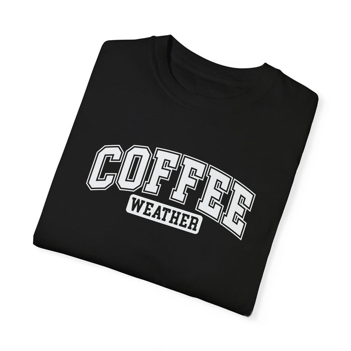 Printify T-Shirt Black / S Coffee Weather Winter-Inspired Graphic T-Shirt