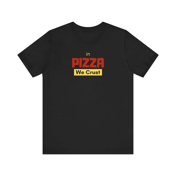 Printify T-Shirt Black / S Funny Pizza Shirt Pizza Shirt Retro Pizza T Shirt Shirts for Men Women Guys Cool Graphic Tee Gift, Mens Gift, Womens Gift