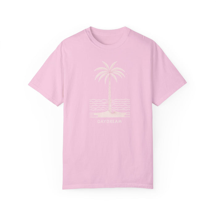 Printify T-Shirt Blossom / S Daydreaming Under The Palms Comfort Colors 1717 Tee Beach Shirt, Great Gift, Sister Gift, Wife Gift, Mom Gift, Mothers Day Gift Unisex