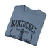 Printify T-Shirt Blue Jean / S Nantucket Massachusetts Graphic T-Shirt  Coastal-Inspired Casual Tee