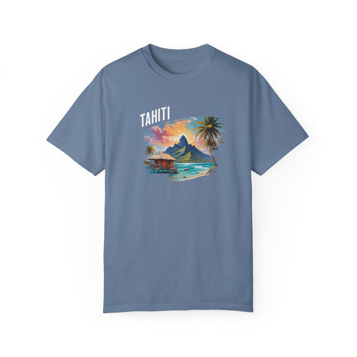 Printify T-Shirt Blue Jean / S Tahiti Vacation T-Shirt  Embrace Island Vibes  Description