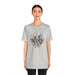 Printify T-Shirt Boho Wildflower Mama: Embrace Nature in Style with our Comfy Tee!