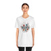 Printify T-Shirt Boho Wildflower Mama: Embrace Nature in Style with our Comfy Tee!