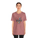 Printify T-Shirt Boho Wildflower Mama: Embrace Nature in Style with our Comfy Tee!