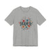 Printify T-Shirt Boho Wildflower Mama: Embrace Nature in Style with our Comfy Tee!