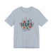 Printify T-Shirt Boho Wildflower Mama: Embrace Nature in Style with our Comfy Tee!