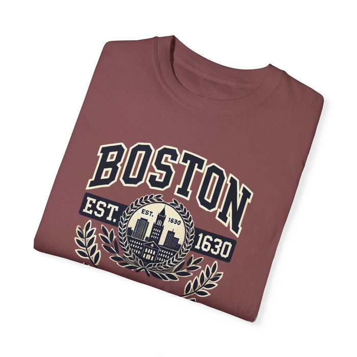 Printify T-Shirt Brick / S Boston Graphic  T-Shirt  Classic City Style