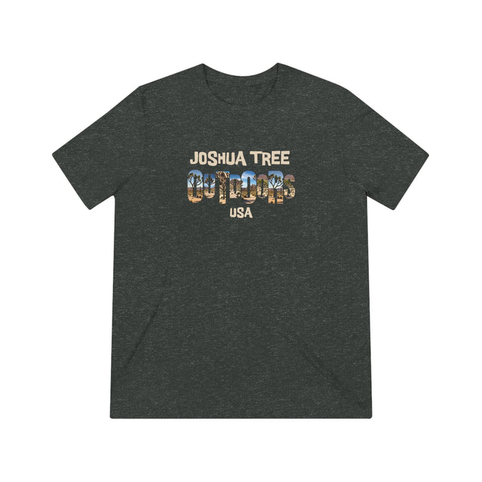 Printify T-Shirt Charcoal Black TriBlend / S Joshua Tree National Park T-Shirt  Comfortable Outdoor Adventure Tee