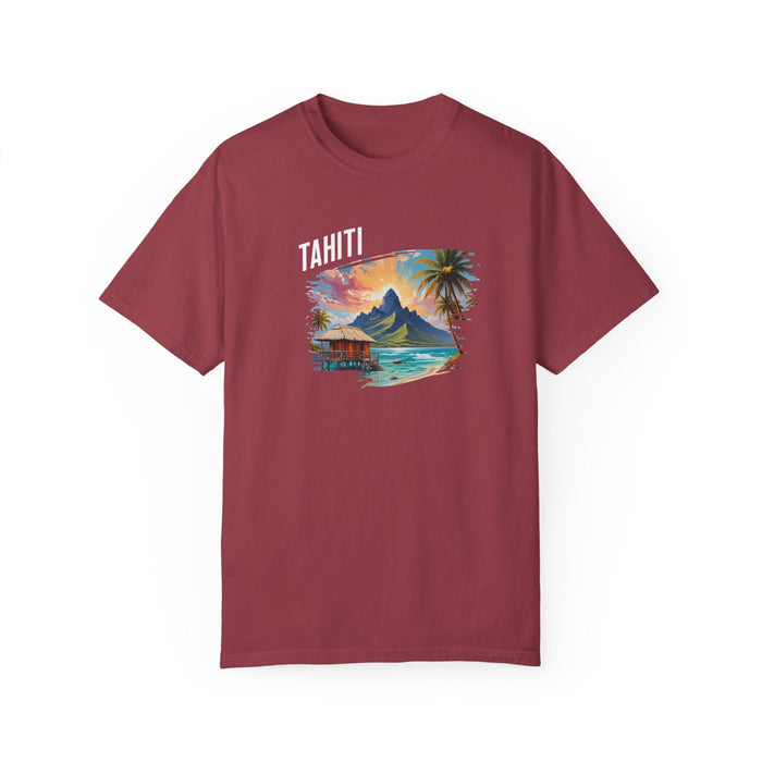 Printify T-Shirt Chili / S Tahiti Vacation T-Shirt  Embrace Island Vibes  Description