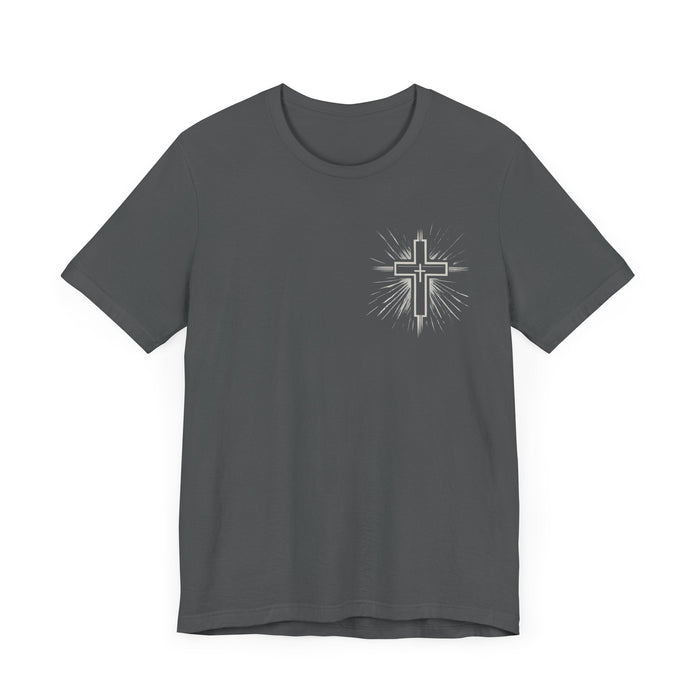 Printify T-Shirt Classic Unisex Jersey Tee with Cross on the Chest: Comfortable & Stylish Tshirt