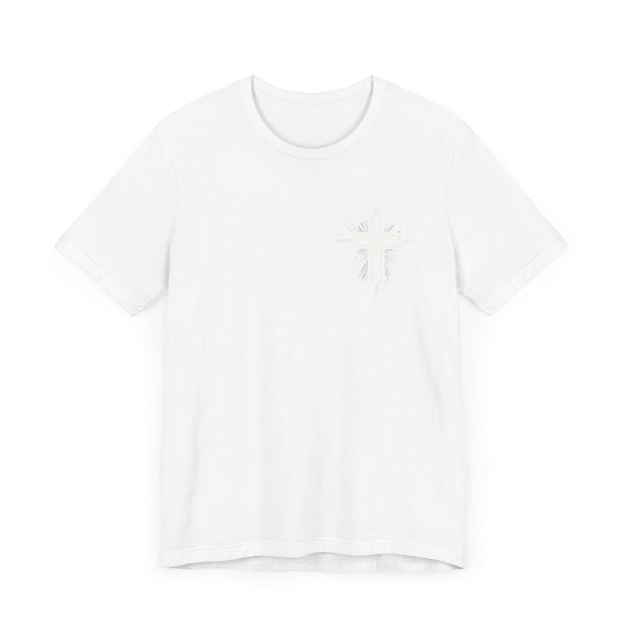 Printify T-Shirt Classic Unisex Jersey Tee with Cross on the Chest: Comfortable & Stylish Tshirt