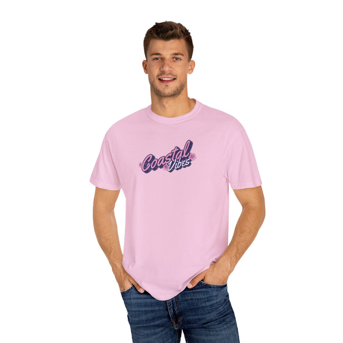 Printify T-Shirt Copy of Beautiful Hibiscus Aloha Garment-Dyed Unisex T-shirt: Cozy, Durable, Customizable Great Gift Flower Shirt Vacation Tshirt