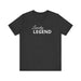 Printify T-Shirt Dark Grey Heather / S Laundry Legend Unisex Tee – Conquer the Fold in Style! Short Sleeve Cotton Crewneck Great Gift Idea a Little Humor Added to The Day