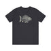 Printify T-Shirt Dark Grey / S Fishing Skeleton Unisex Tee - Your Next Favorite Tshirt! Great Dad Gift, Boyfriend Gift, Papa Gift