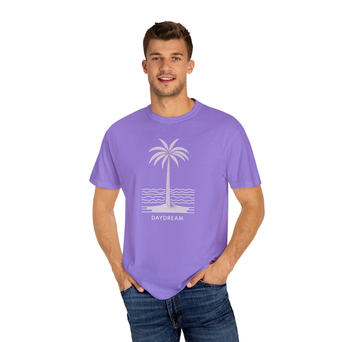 Printify T-Shirt Daydreaming Under The Palms Comfort Colors 1717 Tee Beach Shirt, Great Gift, Sister Gift, Wife Gift, Mom Gift, Mothers Day Gift Unisex