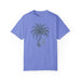 Printify T-Shirt Flo Blue / S Ocean Breeze & Palm Trees: Customize Your Comfort with Our Cozy Cotton Tee Great Gift Tshirt