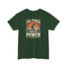 Printify T-Shirt Forest Green / S Lineman Graphic Unisex Heavy Cotton Tee | Great Gift for Linemen