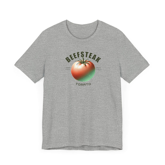 Printify T-Shirt Harvest Fresh Vibes: Tomato Shirt, Graphic Tee, Vegetable Screen Print Shirt, Clothing Foodie Gardening Gift, Mom Gift, Wife Gift