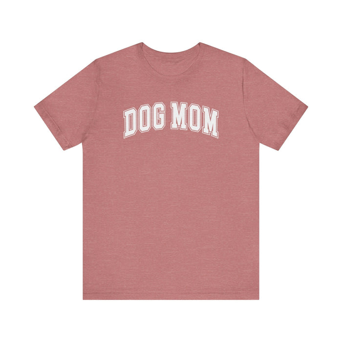 Printify T-Shirt Heather Mauve / S Paw-some Dog Mom Regular Fit Tee - Love, Comfort, and Style In This Short Sleeve Tshirt