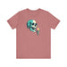 Printify T-Shirt Heather Mauve / S Skull Tee: Embrace Cool Comfort and Style with This Crewneck Tshirt Makes a Great Gift